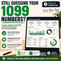 1099 Bookkeeping spreadsheet preview image 1