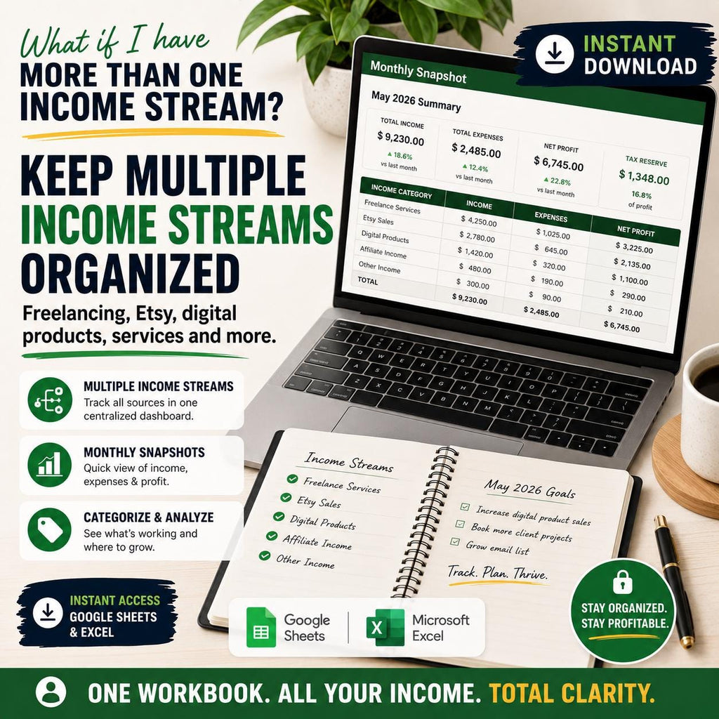 1099 Bookkeeping spreadsheet preview image 10